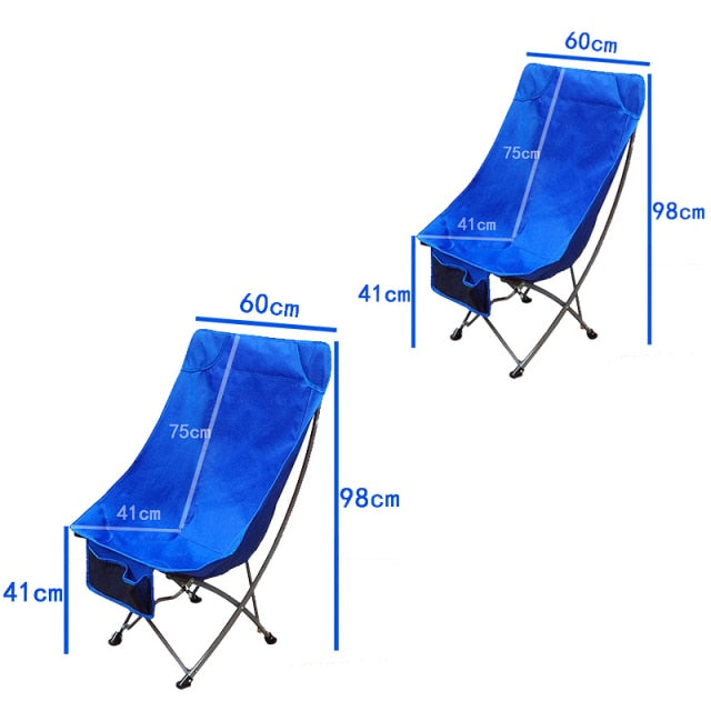 2 unids/lote, silla portátil para acampar, silla plegable ultraligera de viaje, alta carga, playa al aire libre, senderismo, Picnic, barbacoa, asiento, herramientas de pesca