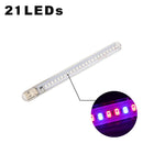 DC5V LED-Pflanzenwachstumslampe 21LEDs Tragbare USB-LED-Wachstumslichter Vollspektrum-LED-Phyto-Wachstumslicht für Sukkulenten