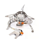 Widesea Wind proof outdoor gas burner camping stove lighter tourist equipment kitchen cylinder propane grill