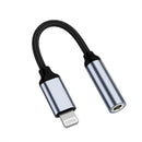 Adaptador KUULAA para iPhone a auriculares de 3,5mm, adaptador para iPhone 12 11 Pro max x xr, cable auxiliar, Cable Jack de 3,5mm para adaptador ios