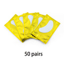 20/50/100 Pairs Patches for Building Hydrogel EyePads Eyelash Extension Paper Stickers Lint Free Under Eye Pads Makeup Supplies