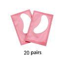 20/50/100 Pairs Patches for Building Hydrogel EyePads Eyelash Extension Paper Stickers Lint Free Under Eye Pads Makeup Supplies