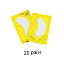 20/50/100 Pairs Patches for Building Hydrogel EyePads Eyelash Extension Paper Stickers Lint Free Under Eye Pads Makeup Supplies
