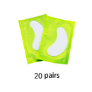 20/50/100 Pairs Patches for Building Hydrogel EyePads Eyelash Extension Paper Stickers Lint Free Under Eye Pads Makeup Supplies