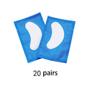 20/50/100 Pairs Patches for Building Hydrogel EyePads Eyelash Extension Paper Stickers Lint Free Under Eye Pads Makeup Supplies