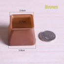 16 unids/lote silla de silicona cubierta de pie de mesa Protector muebles pies redondos/cuadrados antideslizantes tapas de pierna esquina inferior suelo almohadilla de seguridad