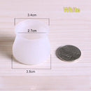 16 unids/lote silla de silicona cubierta de pie de mesa Protector muebles pies redondos/cuadrados antideslizantes tapas de pierna esquina inferior suelo almohadilla de seguridad