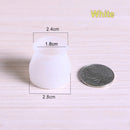 16 unids/lote silla de silicona cubierta de pie de mesa Protector muebles pies redondos/cuadrados antideslizantes tapas de pierna esquina inferior suelo almohadilla de seguridad