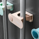 10 Uds. De ganchos para puerta, ganchos adhesivos para pared, transparentes, antideslizantes, sin rastro, resistentes, adhesivos para pared de cocina y baño