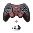 Terios T3 X3 Wireless Joystick Gamepad PC Game Controller Support Bluetooth BT3.0 Joystick For Mobile Phone Tablet TV Box Holder