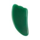 Jade Natural Gua sha tablero de piedra masaje cuarzo rosa Guasha placa Jade cara masajeador raspadores herramientas para cara cuello espalda cuerpo