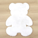 Bear rug super soft carpet Modern Living room bedroom Antiskid mat Fluffy Floor Carpets Decor Rugs white brown children doormat