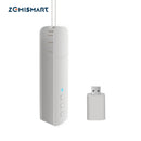 Zemismart Tuya WiFi Blind Driver con batería Roller Shade Roman Blind Motor Alexa Google Assistant Voice Control RF