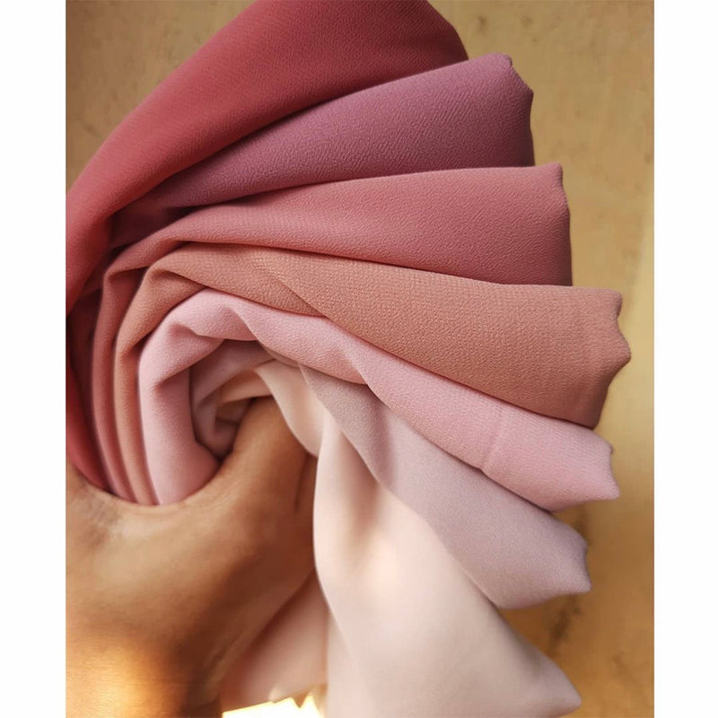 72*175cm Muslim Chiffon Hijab Shawls Scarf Women Solid Color Head Wraps Women Hijabs Scarves Ladies Foulard Femme Muslim Veil