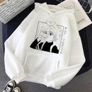 2021 Hot Japanese Anime Manga Kawaii Hunter X Hunter Hoodies Men/Women Short Sleeve Sweatshirt Killua Zoldyck Hoddie For Teens