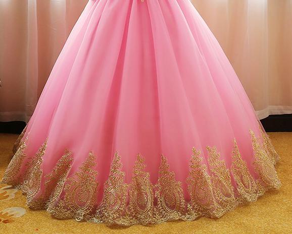 Off The Shoulder Quinceanera Dress 2021 Vestidos Party Dress Formal Prom Ball Gown Vintage Lace 12 Colors Robe De Bal