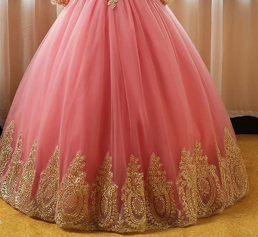 Off The Shoulder Quinceanera Dress 2021 Vestidos Party Dress Formal Prom Ball Gown Vintage Lace 12 Colors Robe De Bal
