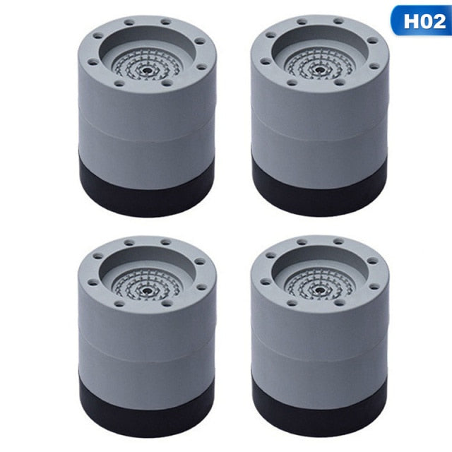 4Pcs Anti Vibration Feet Pads Washing Machine Rubber Mat Anti-Vibration Pad Dryer Universal Fixed Non-Slip Pad