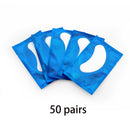 50/100 Pairs Eyelash Extension Paper Patches Lint Hydrating Lash Extension Pillow Sticker Under Eye Pads Eyelash Makeup Tools