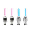 FORAUTO 2PCS Car Wheel LED Light Motocycle Bike Light Tire Valve Cap Decorative Lantern Tire Valve Cap Flash Spoke Neon Lamp