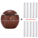 130ML USB Aroma Diffuser  Ultrasonic Cool Mist Humidifier Air Purifier 7 Color Change LED Night light for Office Home