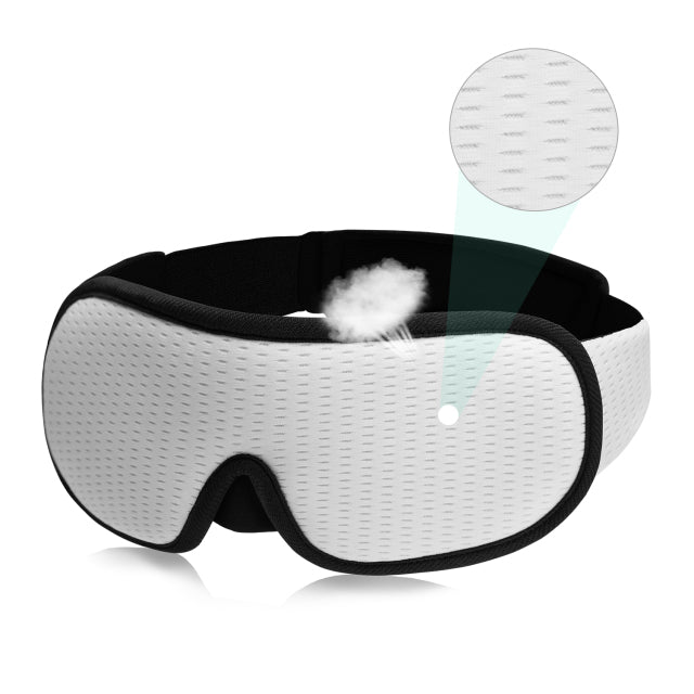 3D-Schlafmaske Block Out Light Weich gepolsterte Schlafmaske für Augen Slaapmasker Augenschutz Augenbinde Schlafhilfe Gesichtsmaske Augenklappe