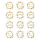 24/48pcs EID Mubarak Decor Stickers Ramadan Mubarak Decoration Islam Muslim Festival Favor Gifts Labels HAJJ Ramadan Kareem