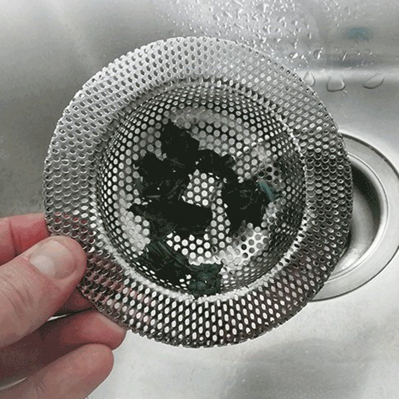 7cm/9cm/11cm Kitchen Sink Strainer Drain Hole Filter Trap Sink Strainer Stainless Steel Bath Sink Drain Waste Screen Dropship