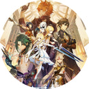 Free Shipping 58mm Online Game Genshin Impact Brooch Pin Cosplay Badge Accessories For Clothes Backpack Decoration gift