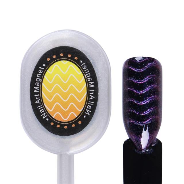 LILYCUTE Double Headed Nail Art Magnet Stick 9D Cat Magnetic for Nail Gel Polish Line Strip Effect Strong Magnetic Pen Tools