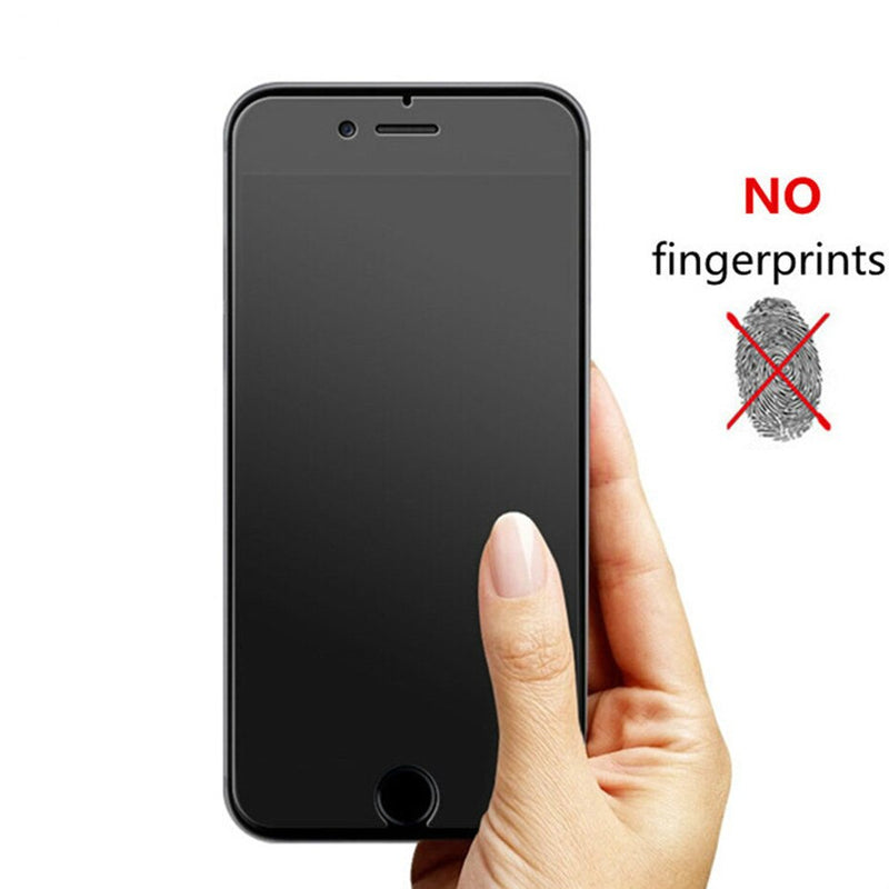 No fingerprint frosted glass for iphone 11 12 XS Pro Max mini matte screen protector for iphone 7 8 6 6s plus X XR SE 2020 glass