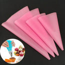 4Pcs/1Pcs Kitchen Gadgets Cream Pastry Bag Baking Accessories DIY Cake Decorating Food Grade EVA/TPU Reusable Piping Bags