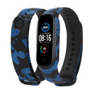 Correa para Xiaomi Mi Band 4 3 5 6 correa de reloj Creative graffiti estilo pulsera de silicona reemplazo para XiaoMi band 4 5 pulsera