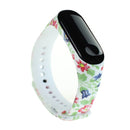 Correa para Xiaomi Mi Band 4 3 5 6 correa de reloj Creative graffiti estilo pulsera de silicona reemplazo para XiaoMi band 4 5 pulsera