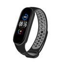 Correa para Xiaomi Mi Band 4 3 5 6 correa de reloj Creative graffiti estilo pulsera de silicona reemplazo para XiaoMi band 4 5 pulsera