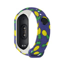 Correa para Xiaomi Mi Band 4 3 5 6 correa de reloj Creative graffiti estilo pulsera de silicona reemplazo para XiaoMi band 4 5 pulsera