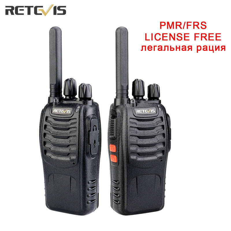 Retevis H777 Plus PMR 446 Radio Walkie Talkie 1 or 2 pcs PTT Walkie-Talkies FRS H777 USB Portable PTT Two-way Radio For Hunting