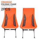 2PCS/LOT Ultralight Portable Folding Chair Outdoor Camping Fishing Chairs Home Picnic chair BBQ Foldable Seat Tools