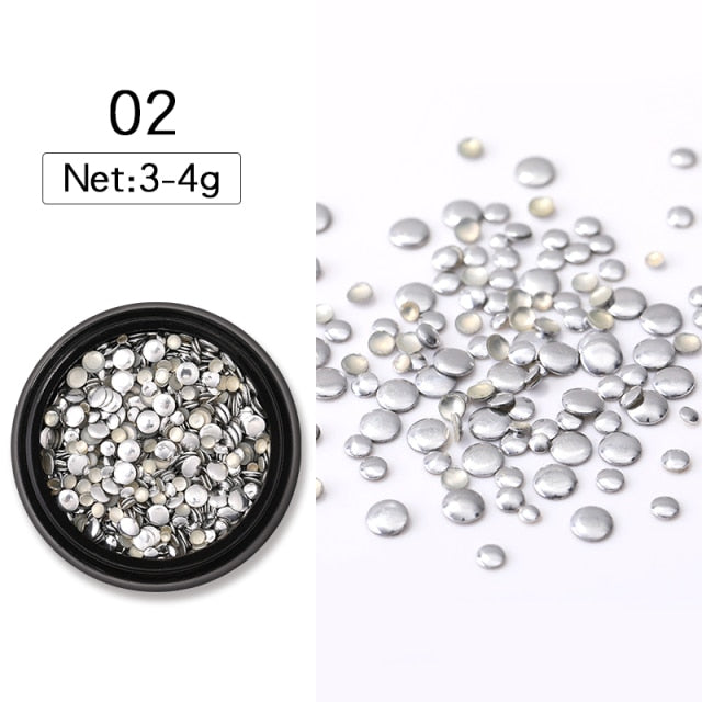 Mixed Color Chameleon Sequines Nail Rhinestone Small Crystal Irregular Beads  3D Nail Art Decoration In Wheel Accessories