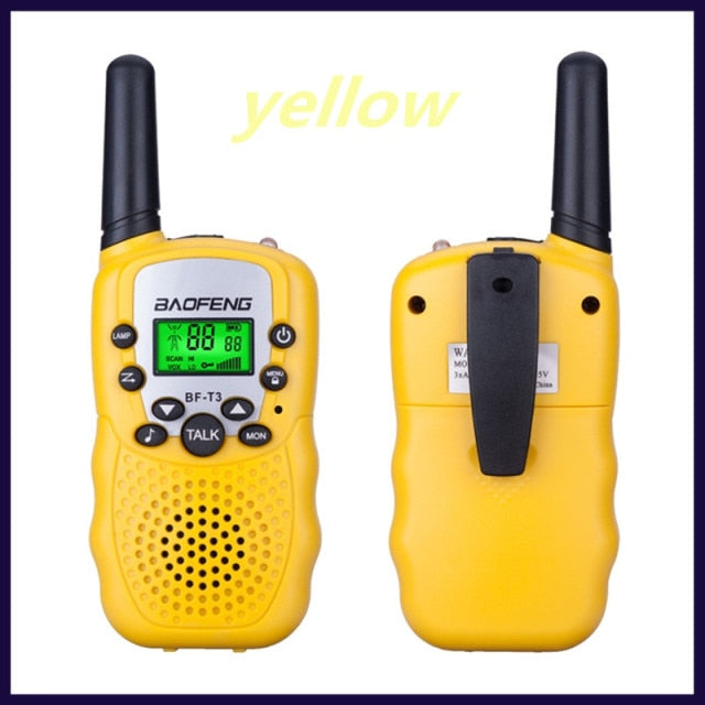 Wholesale Children Mini Kids UHF Walkie Talkie BF-T3 Baofeng FRS Two Way Radio Comunicador T3 Handy Talkie Hf Transceiver