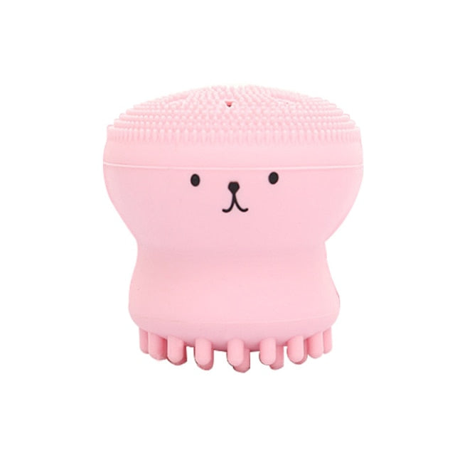 Silicone Face Cleansing Brush gentle clean the skin deeply Exfoliating Skin Care Tool Octopus Shape Softy Unisex Dropshipping
