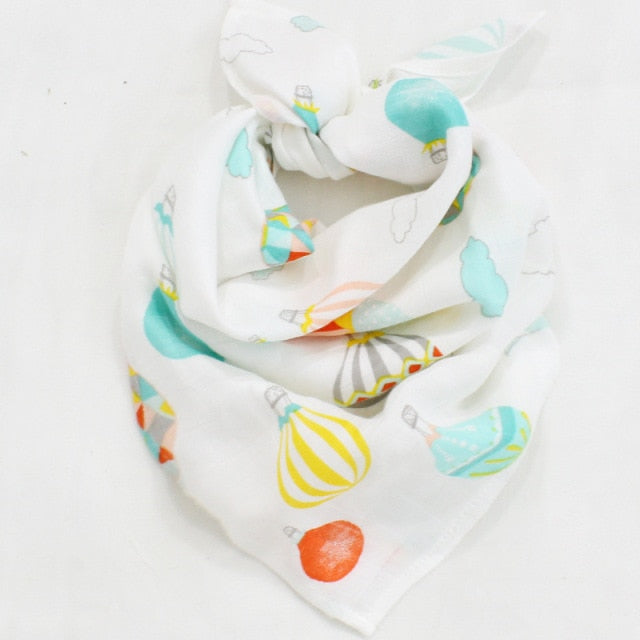 Manta de muselina de algodón y bambú para bebé, 60x60cm, mantas para recién nacido, envoltura para recién nacido, paños para eructar, toalla Pielucha