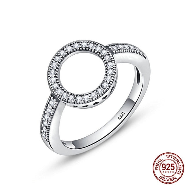 Gran oferta 2021 de anillos de plata de ley 100% 925, venta al por mayor, anillos de la suerte con flores populares para mujer, fabricación de joyas Dorpshipping