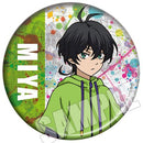 Anime SK8 The Infinity Cosplay Miya RekI Snow Cherry Blossom Badges Kawaii Brooch Pins Gifts For Boys Girls