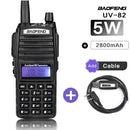 BaoFeng UV 5R Walkie Talkie Radio Station Comunicador UV-5R HAM Transceiver Dual-Band Intercom Handheld Talkie Walkie UV82