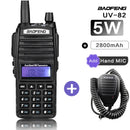 BaoFeng UV 5R Walkie Talkie Radio Station Comunicador UV-5R HAM Transceiver Dual-Band Intercom Handheld Talkie Walkie UV82