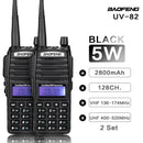 BaoFeng UV 5R Walkie Talkie Radio Station Comunicador UV-5R HAM Transceiver Dual-Band Intercom Handheld Talkie Walkie UV82