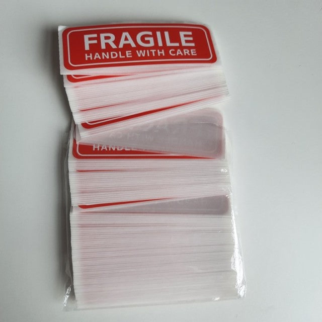 100/200PCS Fragile Stickers Please Handle with Care Thank You Warning Labels For Goods Decoration