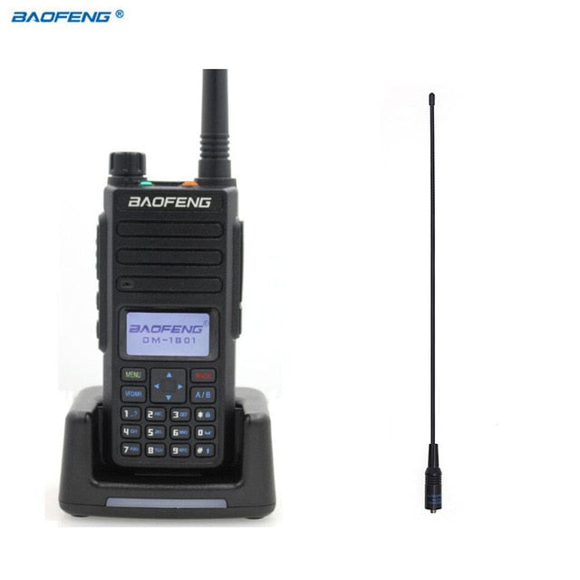 2020 Baofeng DM-1801 Digital Walkie Talkie VHF/UHF Dual Band DMR Tier1 Tier2 Tier II Dual time slot Digital/Analog DM-860 Radio