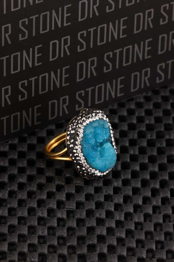 DR Stone Natural Stone Women 'S Quartz Ring 20 AR494